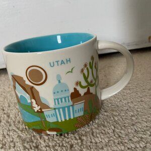 Starbucks Utah 2015 You Are Here Collection Coffee Tea Mug 14 fl oz